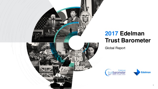 People don’t trust government anymore- Report