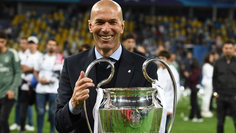 Zidane says goodbye to Real Madrid after UCL glory