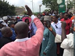 PDP Leaders Storm National Assembly To Protest Attack On Fayose