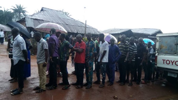#OsunRerun: Voters Defy Heavy Downpour In Osogbo