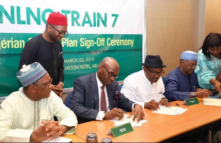 NLNG, NCDMB sign Nigerian Content Plan for Train 7