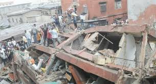 2-storey building collapses in Ojuelegba, Lagos 