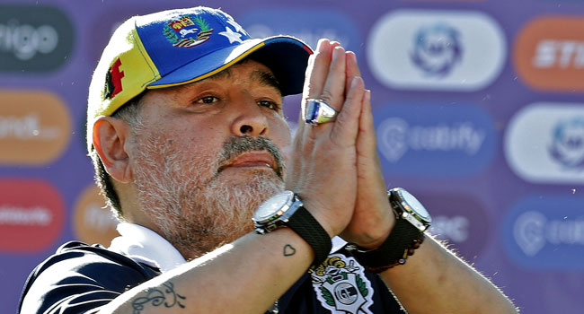 BREAKING: Argentine football legend Diego Maradona is dead