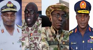 Troops welcome new service chiefs