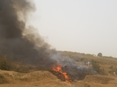 BREAKING: Six feared died as military jet crashes in Abuja