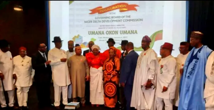 Ignoring Opposition, FG Inaugurates NDDC Governing Board