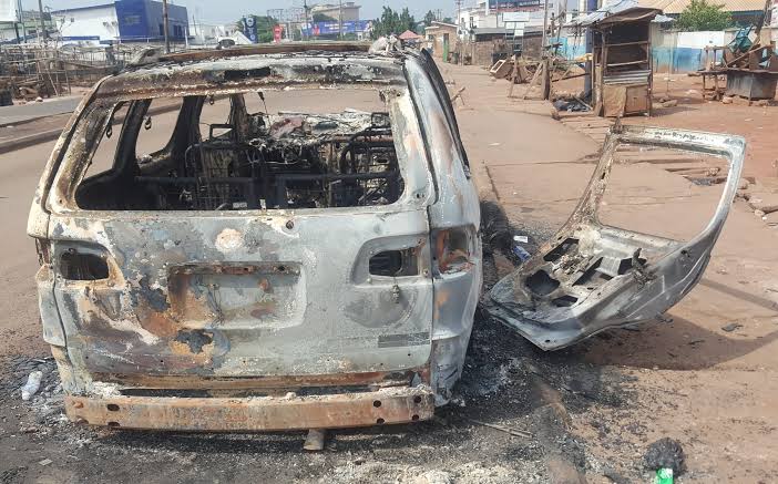 Sit-at-home: One Dead, 2 Cars, 5 Tricycles Burnt in Enugu