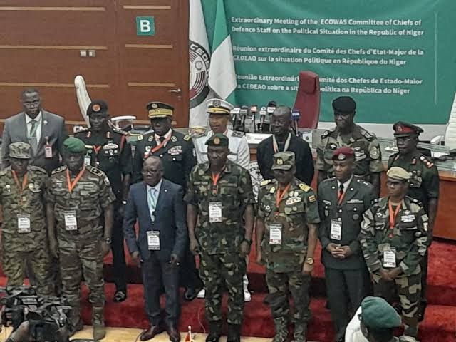 ECOWAS Defence Chiefs Continue Talks on Possible Military Action in Niger