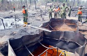 Crude Oil Theft: Navy Destroys 15,775 Liters Crude Oil In Ondo