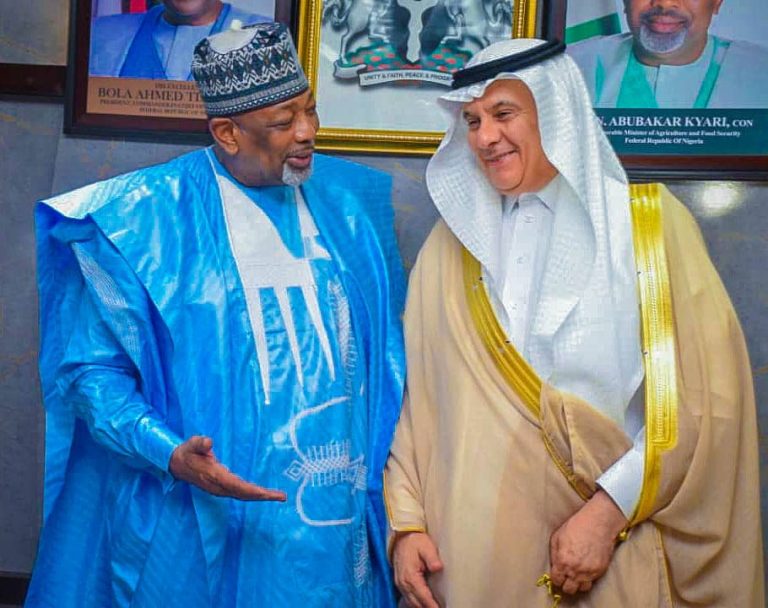 FG Seeks Support from Saudi Arabia to Increase Food Production 