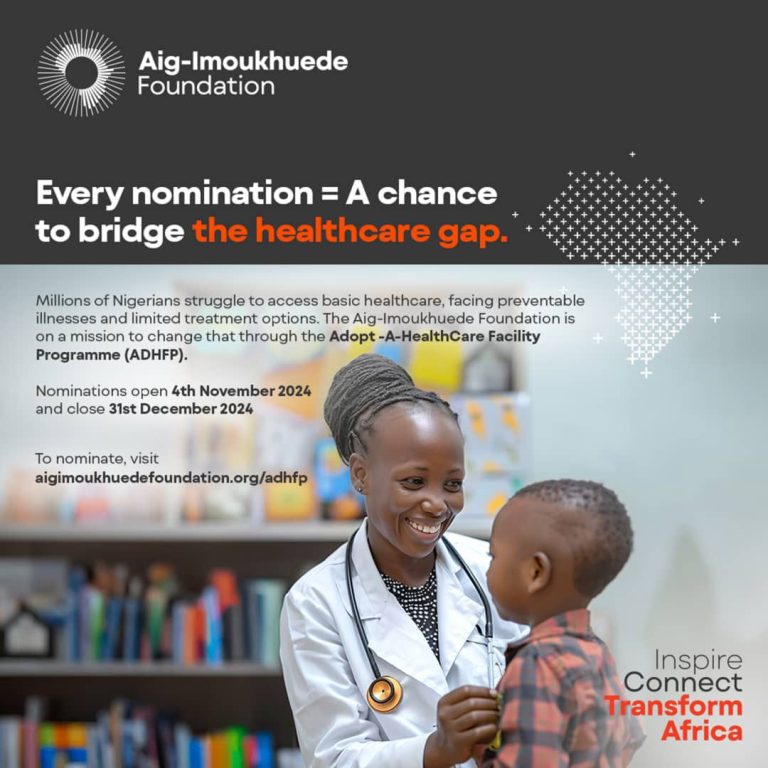 Aig-Imoukhuede Foundation Moves to Transform Primary Healthcare in Nigeria