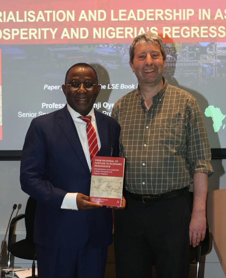 Banji Oyelaran-Oyeyinka Continues Global Book Launch with Lecture at LSE